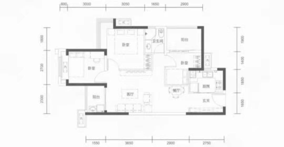 里城璽樾山-均價(jià)54600元/平