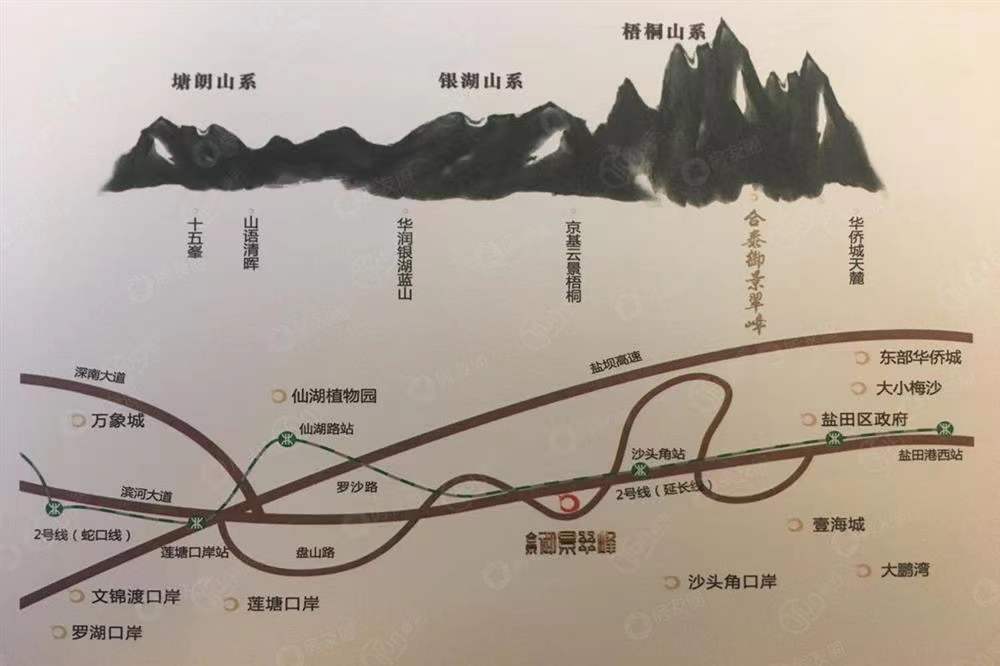 合泰御景翠峰-均價61000元/平