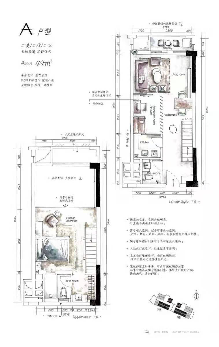 冠科 泊樾灣，冠科商業(yè)中心-均價(jià)19500元/平