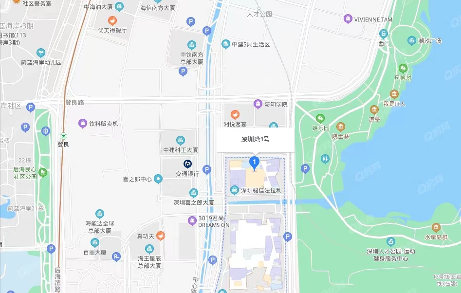 深圳灣壹號，鵬瑞深圳灣-均價380元/平