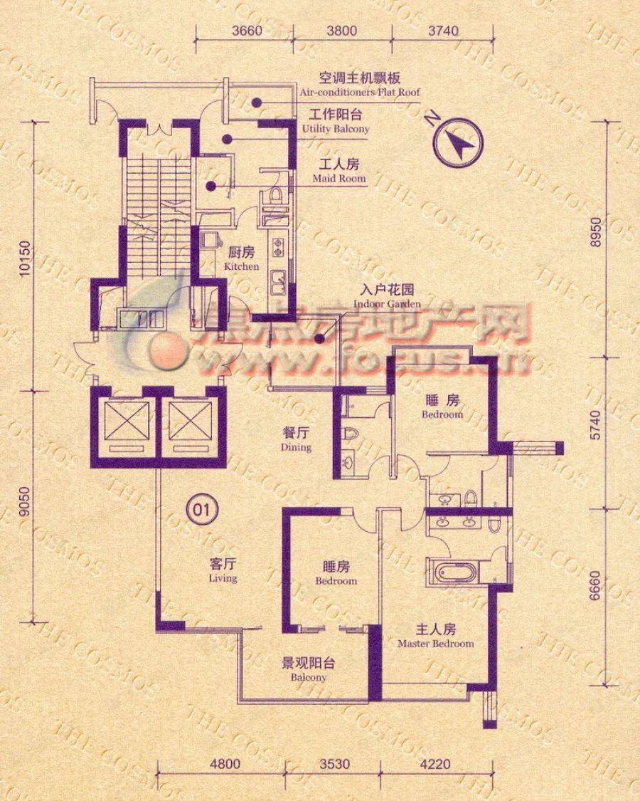 保利天悅的住宅放盤量和成交量都非常少