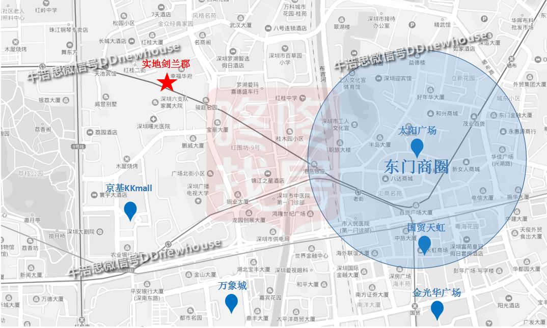 將成為深圳罕見的超級大商圈和深圳新天地